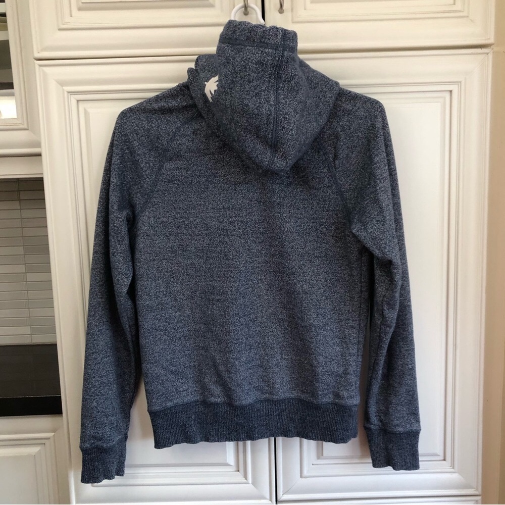 Roots blue salt and pepper kangaroo pouch hoodie - Picture 7 of 10